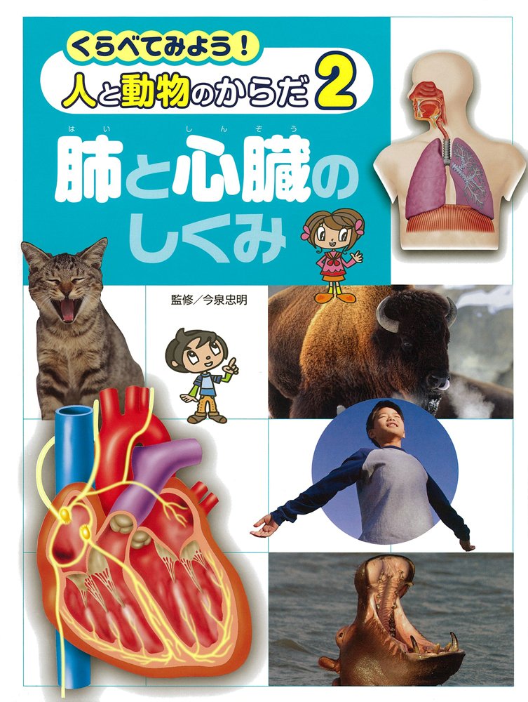 Amazon.co.jp: 肺と心臓のしくみ (くらべてみよう！ 人と動物の体